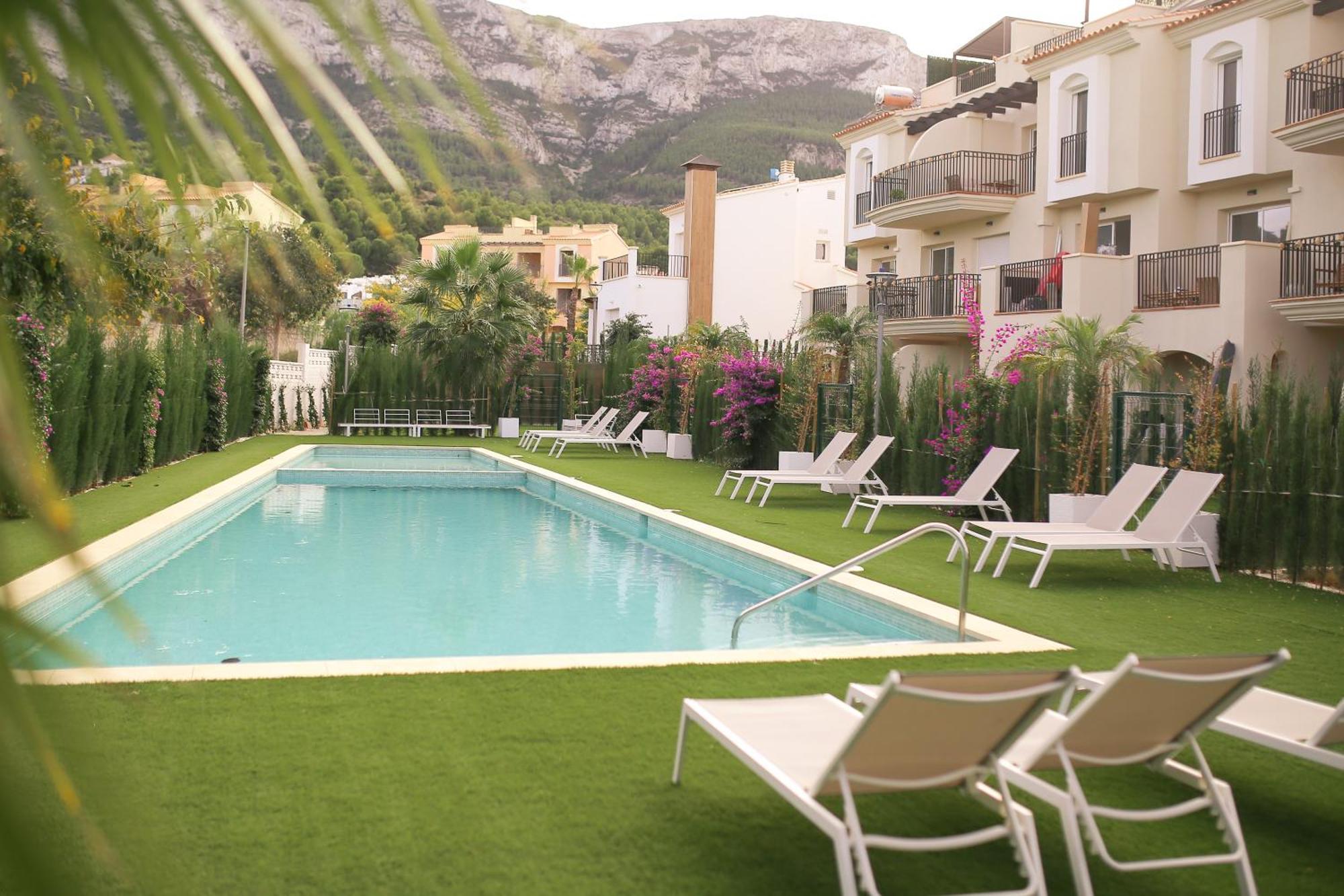 Modern Flat With Montgo View Leilighet Denia Eksteriør bilde