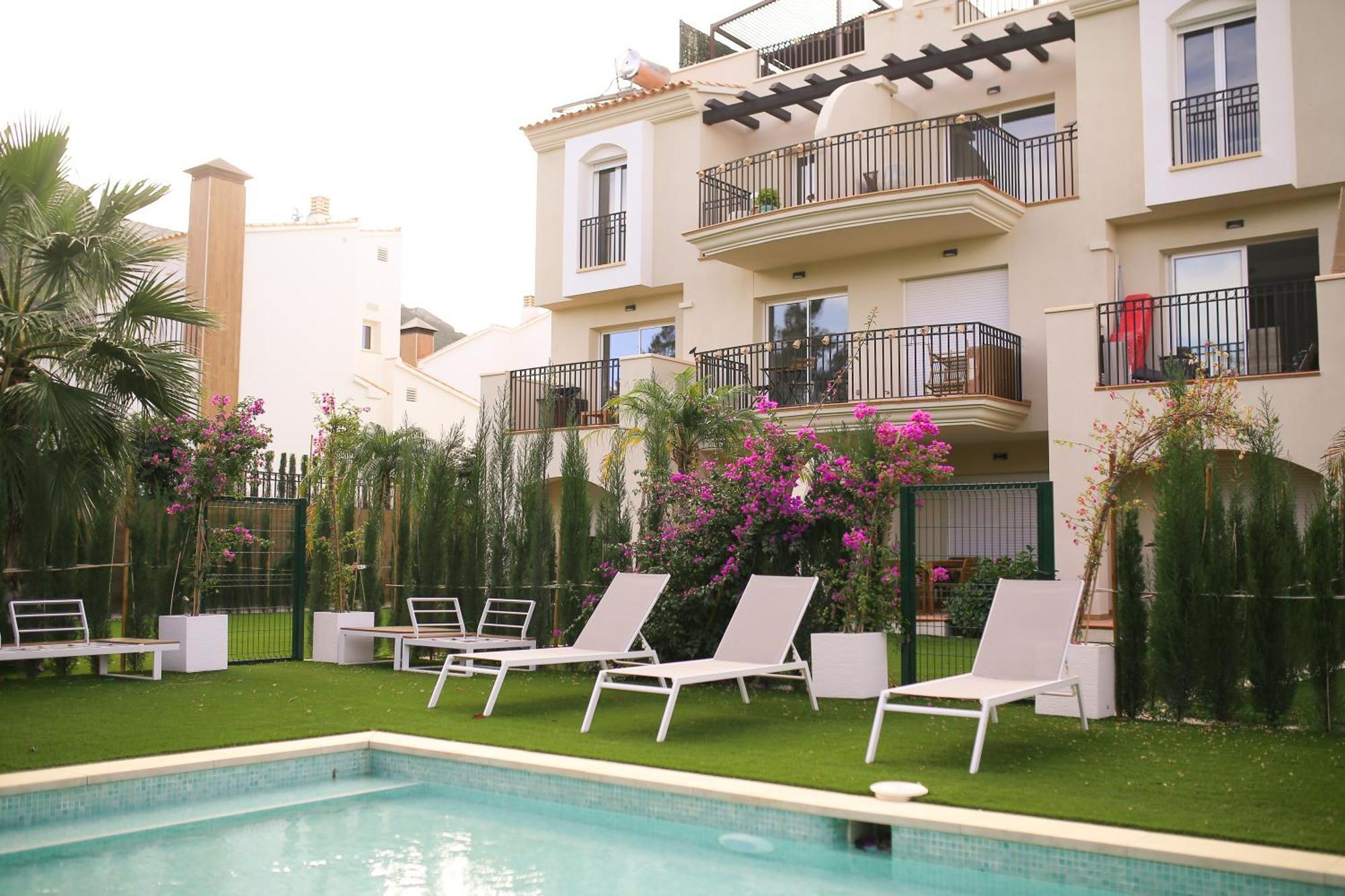 Modern Flat With Montgo View Leilighet Denia Eksteriør bilde